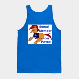 Squad Member on Patrol Tank Top